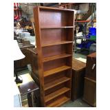 Wooden bookshelf