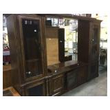 Big wooden Entertainment Center