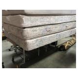 Queen size floral print pillow top mattress and