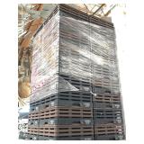 Pallet of commercial dishwasher racks assorted