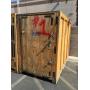 Wooden storage crate w/contents, costumer must