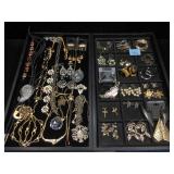 Lot of costume jewelry