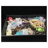 Large lot of costume jewelry