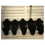 10 Jewelry velvet displays have some worn, As-IS