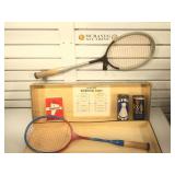 Vintage Badminton Set w/ Box