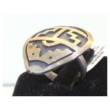 Sterling Southwest style ring, size 5