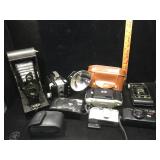 Lot of vintage cameras  by Kodak and more
