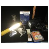 Lot of flashlights, work light and more