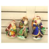 Christopher Radko Santa Ornaments