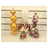 Christopher Radko Santa Tower Ornament, Tree