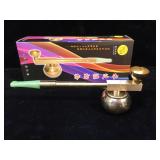 New brass pipe with box