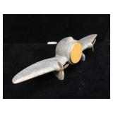 Vintage 1983 Sarsparilla metal airplane desk