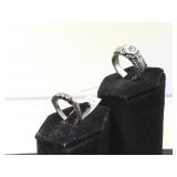 2- rings, 1- sterling,