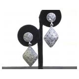 Sterling Marcasite earrings