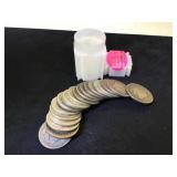 20- MORGAN SILVER DOLLARS,various years, 20 x $