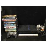 PS2, tested power on w/movies