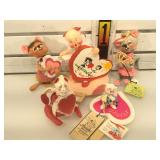 Vintage Annalee Sweetheart Valentine Girl & More