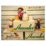 Vintage Annalee Logo Dolls w/ Box - Made In USA