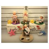 Vintage Annalee Logo Kid Dolls w/ Box & More