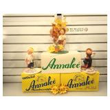 Annalee Logo Kid Doll Figurines w/ Box