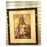 Framed signed l.e. Print by artist Boyle - Plenty