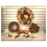 Seasonal Wreaths & Fall Decor