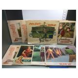 9 Lobby movie cards from 1950