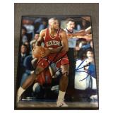 Charles Barkley auto 8x10