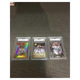 3 gma graded cards