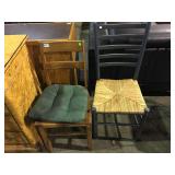 Pair of small stool chairs