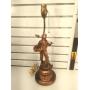 Spelter lamp vintage F. Moreau made in USA