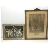 Antique Framed Art in Period Frames