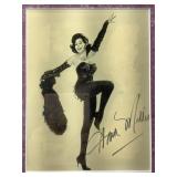 Ann Miller autograph photo framed Walt Disney