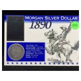 1890 Silver Morgan Dollar