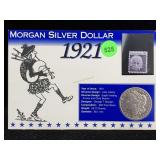 1921 Silver Morgan Dollar