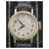 14k Gold Watch Girard Perregaux Running
