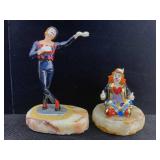 2 Signed Ron Lee Figurines
