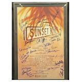 Cast-Signed Sunset Blvd.