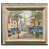 Henri Pierrel Original Signed Oil On Canvas