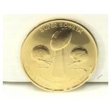 Super bowl proof coin