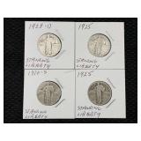 Standing Liberty Silver Quarters Collection