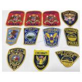 Ohio and Pennsylvania Police Patches