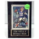 Jim kelly autographed card