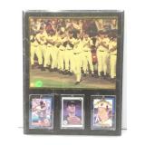 Cal Ripken jr framed plaque