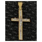 10k Gold Cross 0.6g