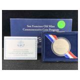 Silver Commerative Coin In Box