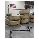 Industrial garment rack - ent02 020316