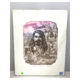Roy Purcell LE etching, Arizona Charlie, 49/100,