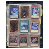 Yu gi oh cards in album