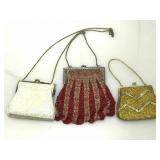 Antique/Vtg Beaded Frame Purses